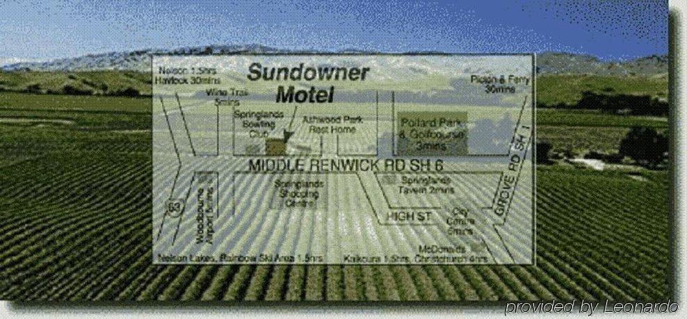 Sundowner Motel Blenheim Exterior photo